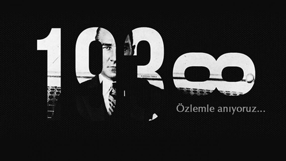 Cumhuriyetimizin Kurucusu Gazi Mustafa Kemal Atatürk'ü ölümünün 83.yılında Toki Cumhuriyet Anadolu Lisesi olarak rahmet ve saygıyla anıyoruz.